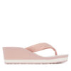 Джапанки Tommy Hilfiger Th Stripes Wedge Beach Sandal FW0FW08521 Розов цвят на ниска цена