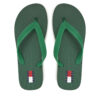 Джапанки Tommy Jeans Tjm Beach Sandal EM0EM01560 Зелен цвят на ниска цена