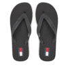 Джапанки Tommy Jeans Tjm Beach Sandal EM0EM01560 Черен цвят на ниска цена