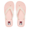 Джапанки Tommy Jeans Tjw Logo Flip Flop EN0EN02447 Розов цвят на ниска цена