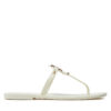 Джапанки Tory Burch Mini Miller Flat Thong 51148678 Бял цвят на ниска цена