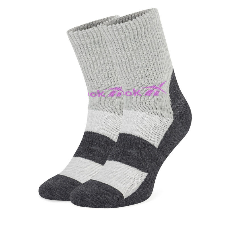 Дълги чорапи unisex Reebok R0552-SS24 (1-pack) Сив цвят на ниска цена