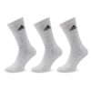 Дълги чорапи unisex adidas Cushioned Crew Socks 3 Pairs HT3446 Бял цвят на ниска цена