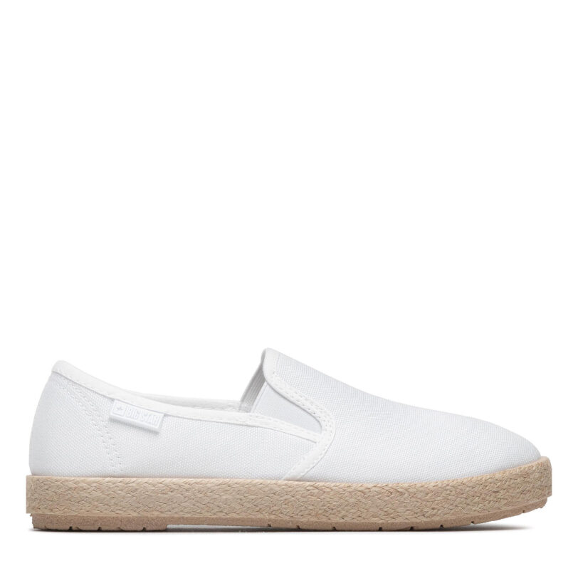 Еспадрили Big Star Shoes DD274015 Бял цвят на ниска цена