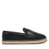 Еспадрили Calvin Klein Espadrille W/Ck Hw - Lth HW0HW02390 Черен цвят на ниска цена