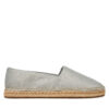 Еспадрили Calvin Klein Flat Espadrille - Jacq HW0HW02467 Сив цвят на ниска цена