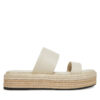 Еспадрили Calvin Klein Flatform Wedge Slide - He HW0HW02374 Екрю цвят на ниска цена