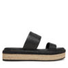 Еспадрили Calvin Klein Flatform Wedge Slide - He HW0HW02374 Черен цвят на ниска цена