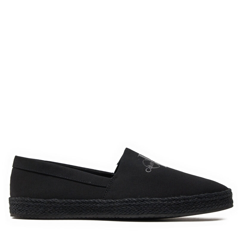 Еспадрили Calvin Klein Jeans Espadrille Slipon Ml YM0YM00935 Черен цвят на ниска цена