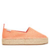Еспадрили Calvin Klein Jeans Platform Espadrille Ml Cs YW0YW01871 Оранжев цвят на ниска цена