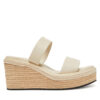 Еспадрили Calvin Klein Wedge Sandal 50 - He HW0HW02375 Екрю цвят на ниска цена