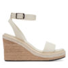 Еспадрили Calvin Klein Wedge Sandal 70 - He HW0HW02376 Бял цвят на ниска цена
