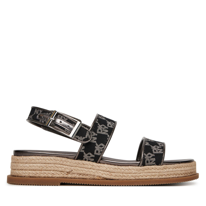 Еспадрили DKNY Bernae K1598945 Черен цвят на ниска цена