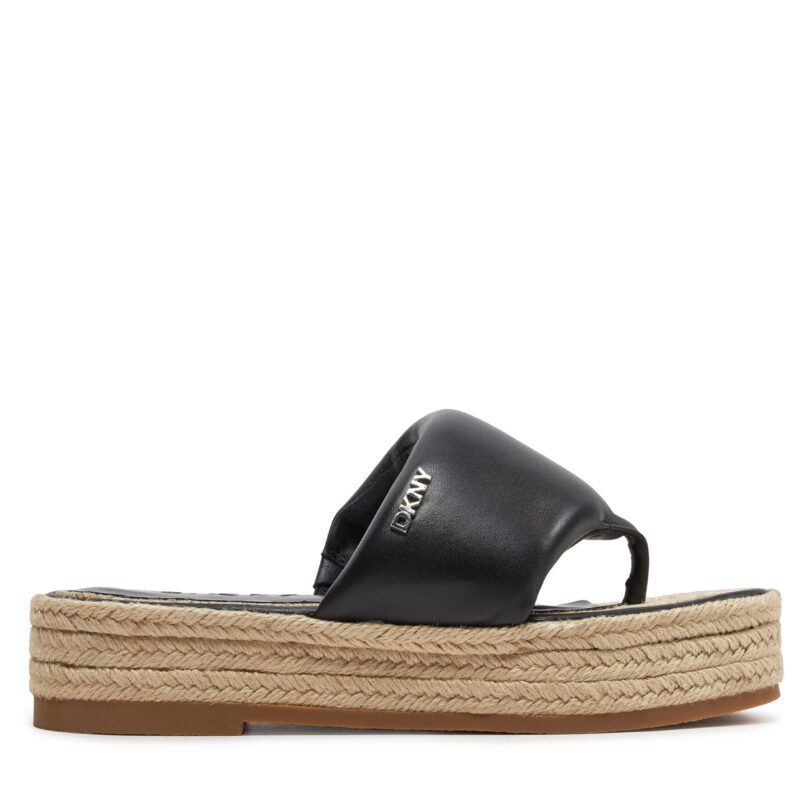 Еспадрили DKNY Fifi K1405997 Черен цвят на ниска цена