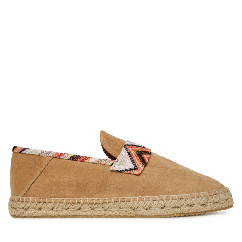 Еспадрили M Missoni Amelia MWB013_020 Бежов цвят на ниска цена