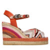 Еспадрили M Missoni Carmen MWB011_002 Оранжев цвят на ниска цена