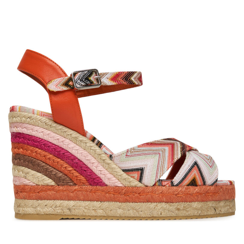 Еспадрили M Missoni Carmen MWB011_002 Оранжев цвят на ниска цена