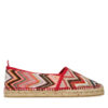 Еспадрили M Missoni Elle MWB014_002 Червен цвят на ниска цена
