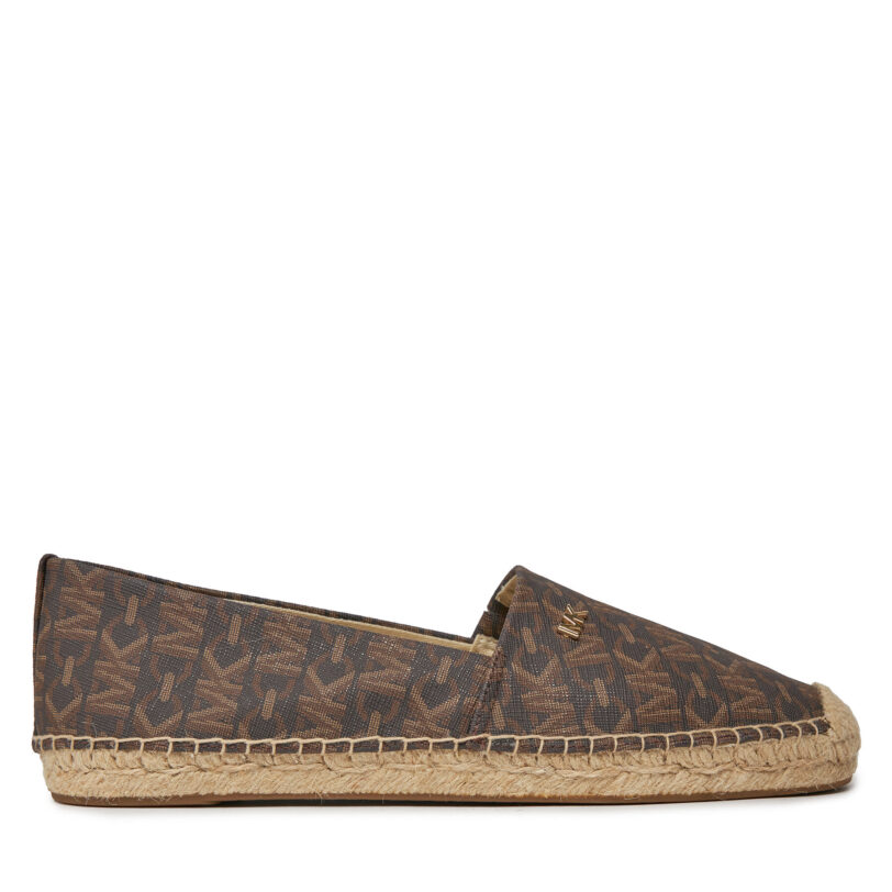 Еспадрили MICHAEL Michael Kors Kendrick Slip On 40R4KNFP1B Кафяв цвят на ниска цена