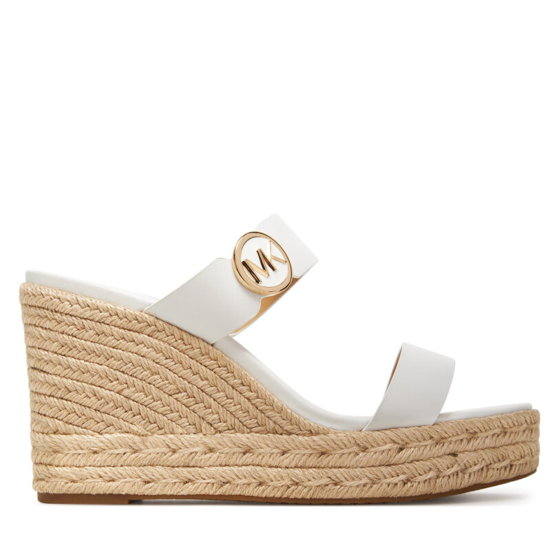 Еспадрили MICHAEL Michael Kors Lucinda 40S4LCMS3L Бял цвят на ниска цена