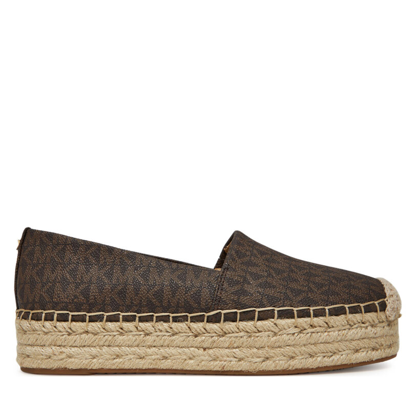 Еспадрили MICHAEL Michael Kors Lynn 40S5LYFP1B Кафяв цвят на ниска цена