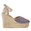 Еспадрили Manebi Acapulco Heart-Shaped Wedge Espadrilles G 0.6 WH Розов цвят на ниска цена