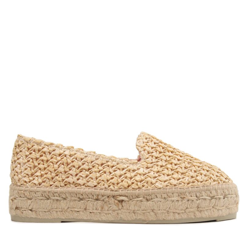 Еспадрили Manebi Double Sole Espadrilles V 2.7 D0 Бежов цвят на ниска цена