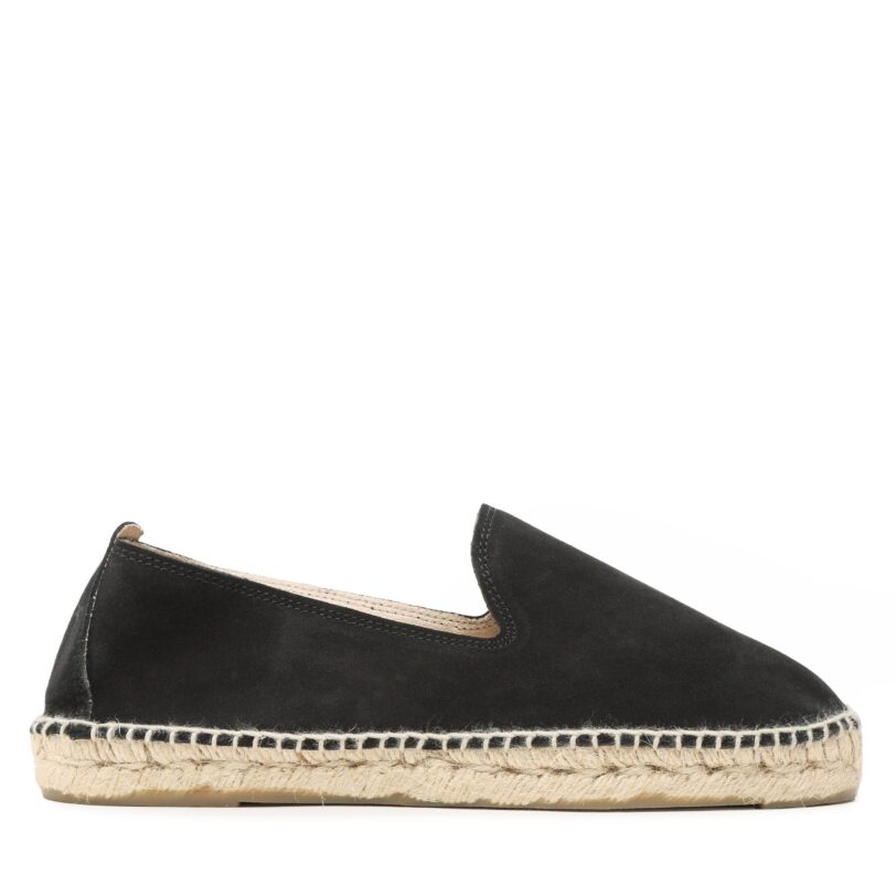 Еспадрили Manebi Flat Espadrilles K 1.0 C0 Черен цвят на ниска цена