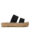 Еспадрили Manebi Hamptons Double Sole 2 Bands Sandals K 1.0 JB Черен цвят на ниска цена