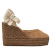Еспадрили Manebi Hamptons Wedge Espadrilles W 1.6 WV Кафяв цвят на ниска цена