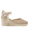 Еспадрили Manebi Low Wedge Espadrilles M 1.1 WL Бежов цвят на ниска цена