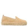 Еспадрили Manebi Suede Flat Espadrilles Бежов цвят на ниска цена