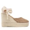 Еспадрили Manebi Wedge Espadrilles W 1.9 WV Кафяв цвят на ниска цена