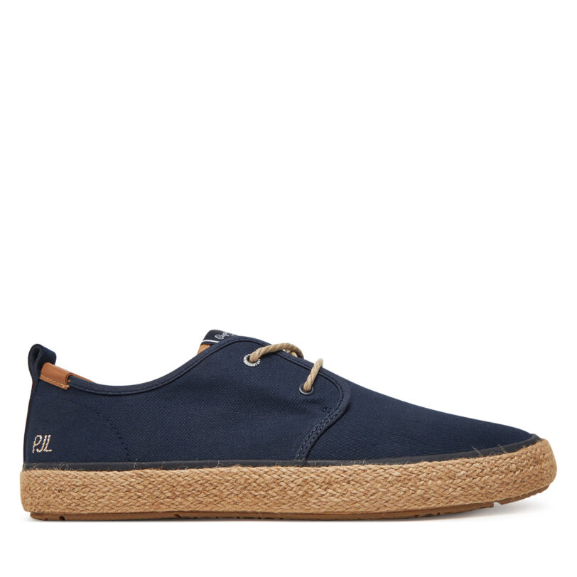 Еспадрили Pepe Jeans PMS10332 Тъмносин цвят на ниска цена