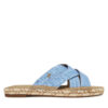 Еспадрили Tommy Hilfiger Chambray Espadrille Mule FW0FW08501 Син цвят на ниска цена