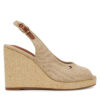Еспадрили Tommy Hilfiger Flag High Wedge Espad Slingback FW0FW08597 Бежов цвят на ниска цена