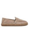 Еспадрили Tommy Hilfiger Hilfiger Flex Espa Suede Loafer FM0FM05392 Бежов цвят на ниска цена