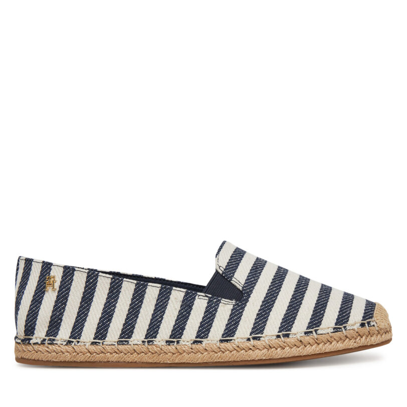 Еспадрили Tommy Hilfiger Nautical Stripe Espadrille FW0FW08653 Цветен цвят на ниска цена