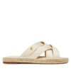 Еспадрили Tommy Hilfiger Satin Espadrille Mule FW0FW08502 Бежов цвят на ниска цена