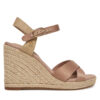 Еспадрили Tommy Hilfiger Satin High Wedge Espadrille FW0FW08602 Розов цвят на ниска цена
