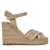 Еспадрили Tommy Hilfiger Tommy Hilfiger Espad High Wedge FW0FW08668 Бежов цвят на ниска цена