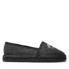 Еспадрили Tommy Jeans Tjw Varsity Espadrille EN0EN02470 Черен цвят на ниска цена