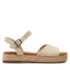 Еспадрили Toms Abby 10020768 Екрю цвят на ниска цена