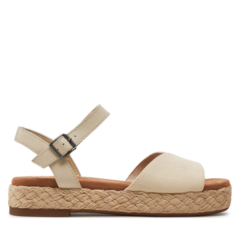Еспадрили Toms Abby 10020768 Екрю цвят на ниска цена