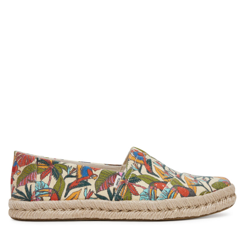 Еспадрили Toms Alpargata Rope 2.0 10021889 Цветен цвят на ниска цена