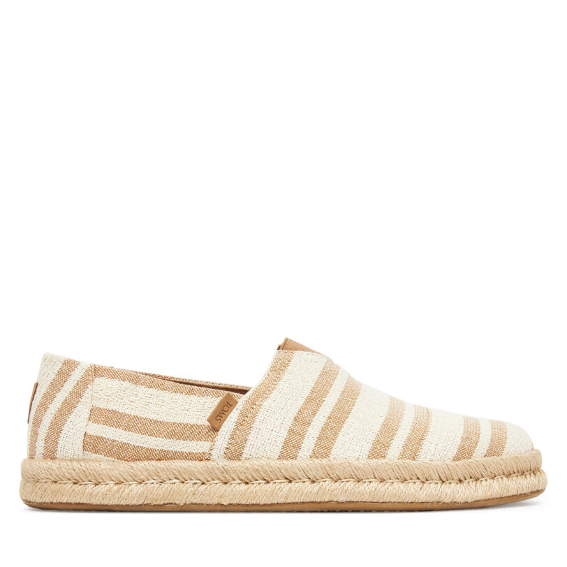 Еспадрили Toms Alpargata Rope 2.0 10021900 Бежов цвят на ниска цена