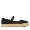 Еспадрили Toms Carolina Mary Jane 10021878 Черен цвят на ниска цена