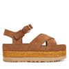 Еспадрили Ugg W Aubrey Ankle Strap 1167471 Кафяв цвят на ниска цена