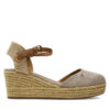 Еспадрили Wrangler Bela Women Semi Wedge 20241055 Кафяв цвят на ниска цена