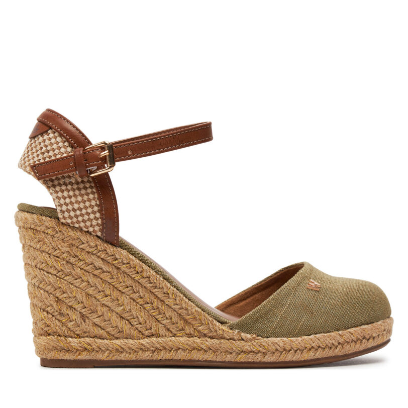 Еспадрили Wrangler Brava Women Wedge 20241056 Каки цвят на ниска цена